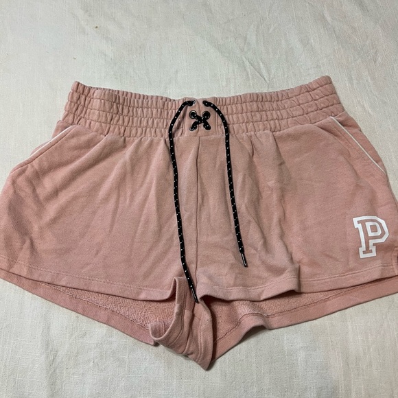 VS PINK, super cute summer shorts pink. Size medium - Picture 2 of 3